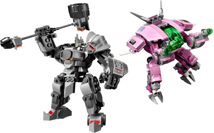 Конструктор LEGO (ЛЕГО) Overwatch 75973 D.Va & Reinhardt