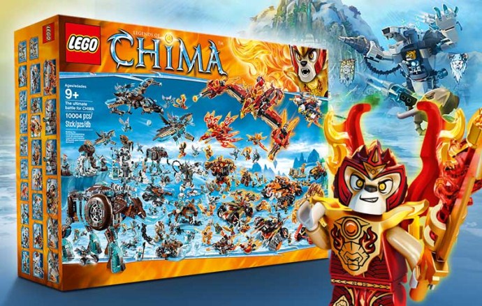 Конструктор LEGO (ЛЕГО) Legends of Chima BIGBOX The ultimate battle for CHIMA