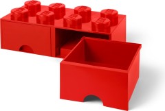 LEGO Gear 5006131 LEGO 8 Stud Red Storage Brick Drawer