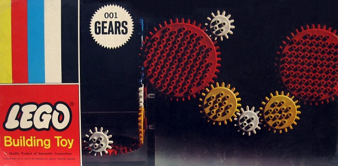 Gears 001 Samsonite LEGO