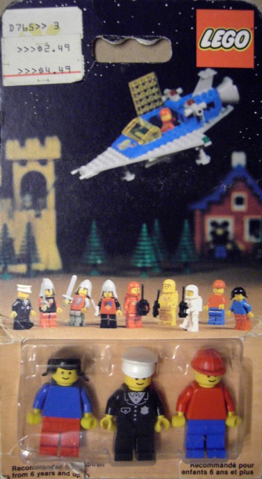 Конструктор LEGO (ЛЕГО) Town 0011 Town Minifigures