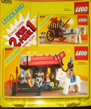 Конструктор LEGO (ЛЕГО) Castle 0011 2 For 1 Bonus Offer