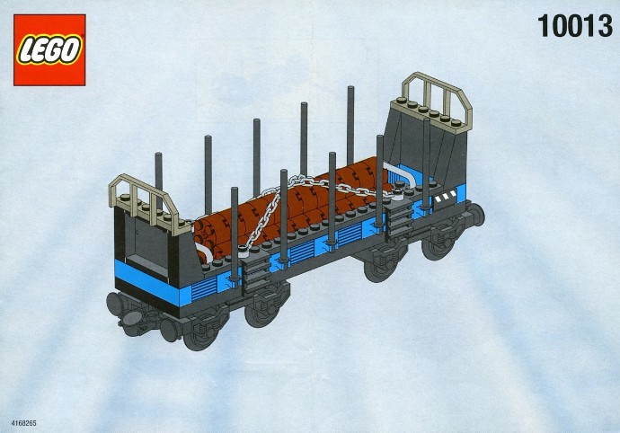 Конструктор LEGO (ЛЕГО) Trains 10013 Open Freight Wagon