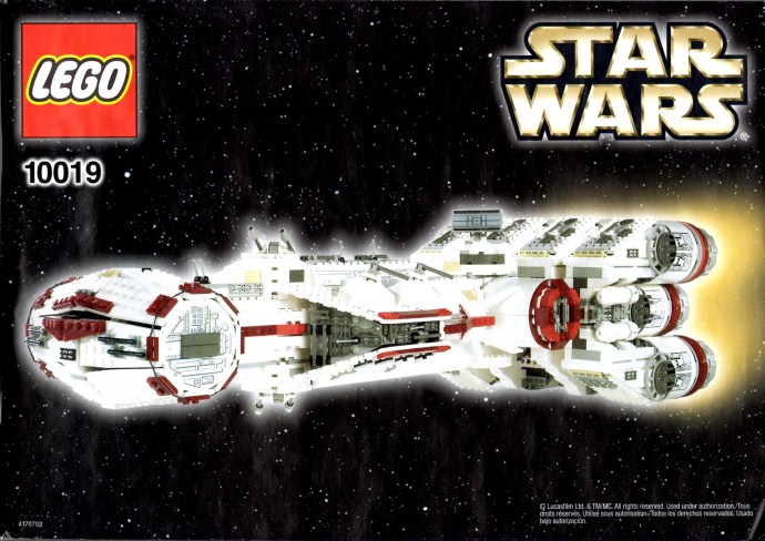 Конструктор LEGO (ЛЕГО) Star Wars 10019 Rebel Blockade Runner
