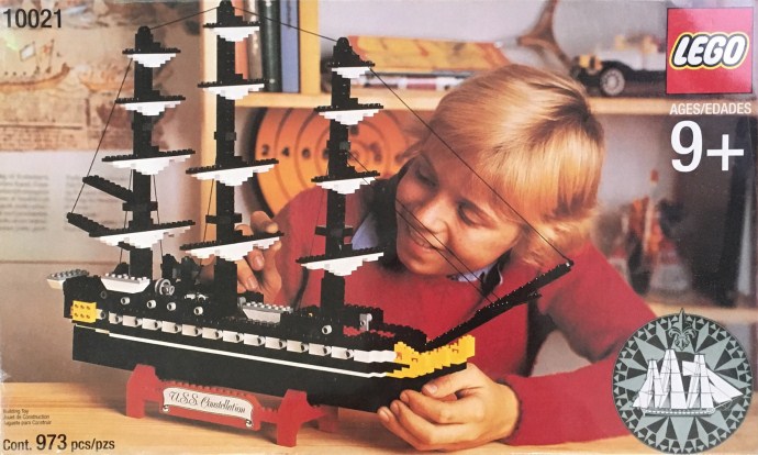 Конструктор LEGO (ЛЕГО) Hobby Set 10021 USS Constellation