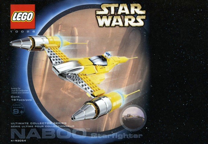 Конструктор LEGO (ЛЕГО) Star Wars 10026 Special Edition Naboo Starfighter