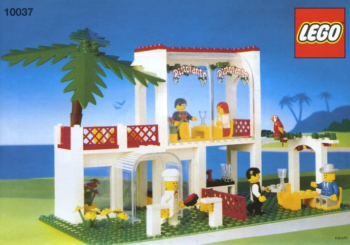 Конструктор LEGO (ЛЕГО) Town 10037 Breezeway Café