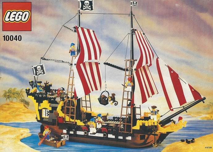 Конструктор LEGO (ЛЕГО) Pirates 10040 Black Seas Barracuda