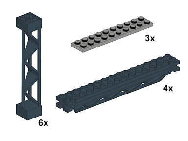 Конструктор LEGO (ЛЕГО) Bulk Bricks 10045 Bridge Elements