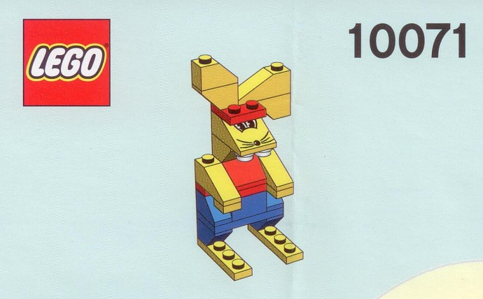 Конструктор LEGO (ЛЕГО) Seasonal 10071 Mr. Bunny