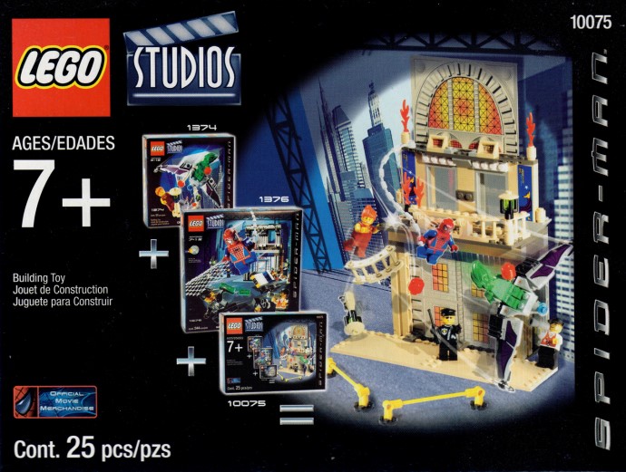 Конструктор LEGO (ЛЕГО) Studios 10075 Spider-Man Action Pack