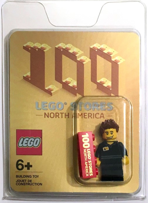 Конструктор LEGO (ЛЕГО) Promotional 100STORES 100 Stores minifigure
