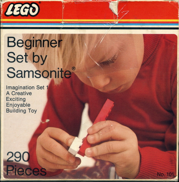Конструктор LEGO (ЛЕГО) Samsonite 101 Imagination Set 1