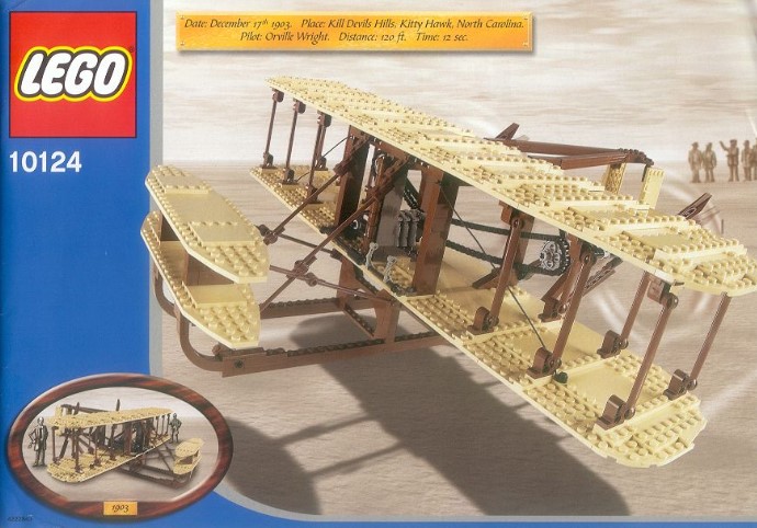 Конструктор LEGO (ЛЕГО) Creator Expert 10124 Wright Flyer