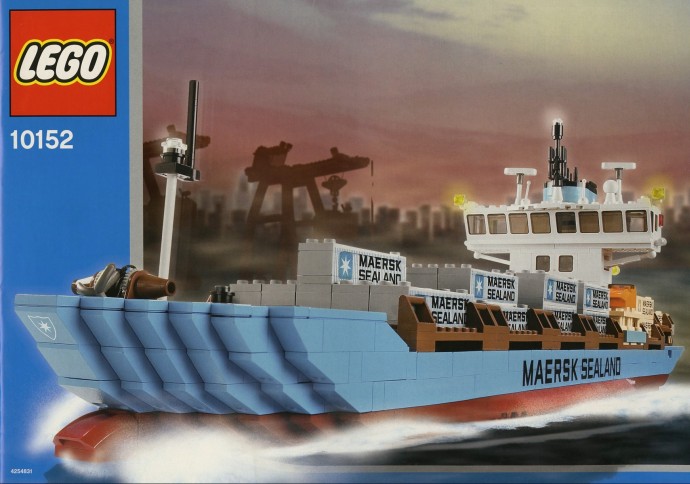 Конструктор LEGO (ЛЕГО) Creator Expert 10152 Maersk Sealand Container Ship