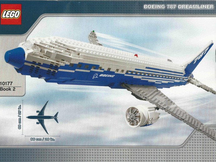 Конструктор LEGO (ЛЕГО) Creator Expert 10177 Boeing 787 Dreamliner