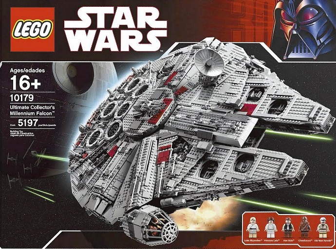 Конструктор LEGO (ЛЕГО) Star Wars 10179 Ultimate Collector's Millennium Falcon