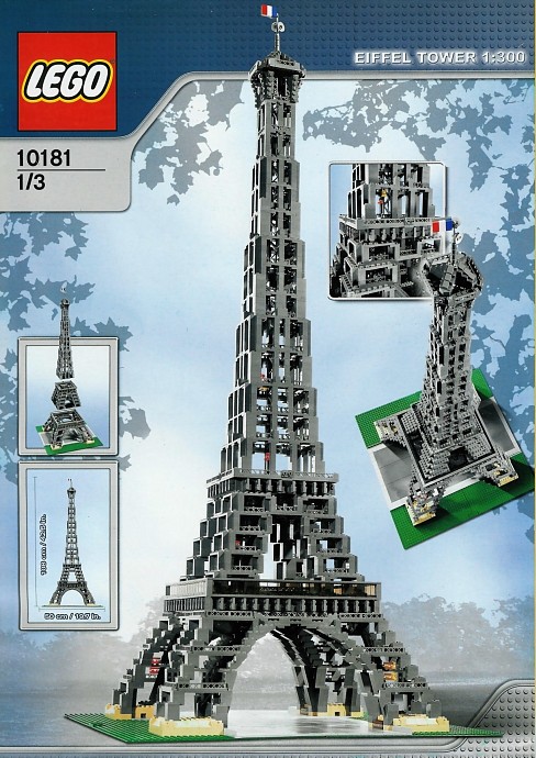 Конструктор LEGO (ЛЕГО) Creator Expert 10181 Eiffel Tower 