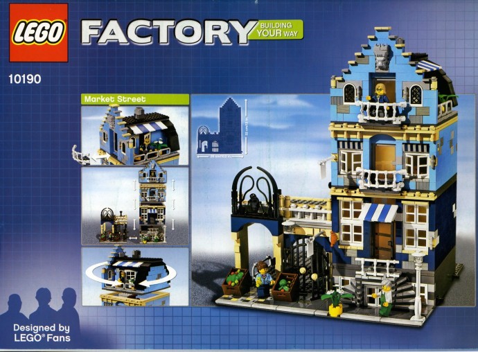 Конструктор LEGO (ЛЕГО) Creator Expert 10190 Market Street