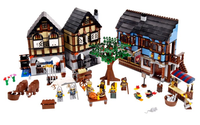 Конструктор LEGO (ЛЕГО) Castle 10193 Medieval Market Village