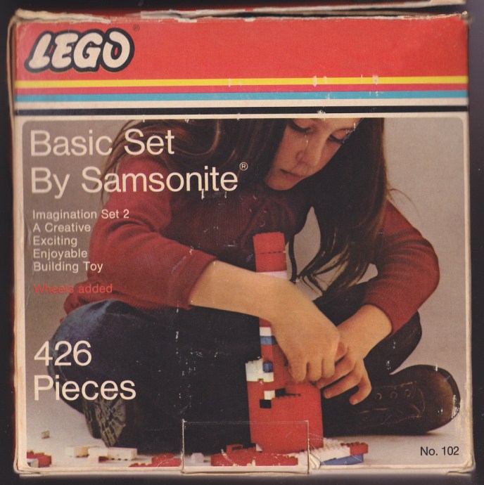 Конструктор LEGO (ЛЕГО) Samsonite 102 Imagination Set 2