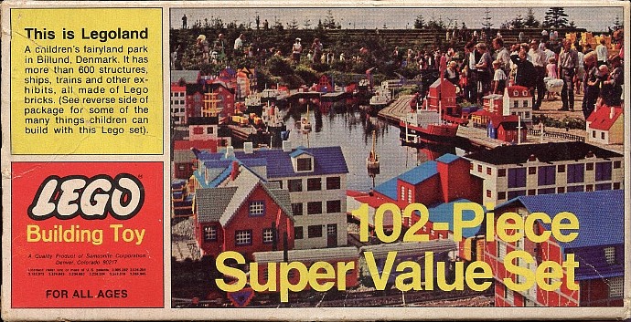 Конструктор LEGO (ЛЕГО) Samsonite 102 Super Value Set