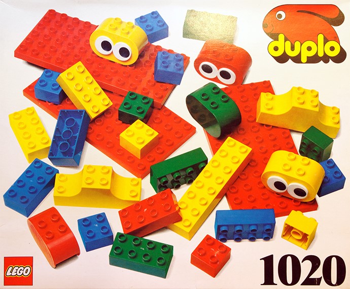 Конструктор LEGO (ЛЕГО) Dacta 1020 Basic Bricks - 90 elements