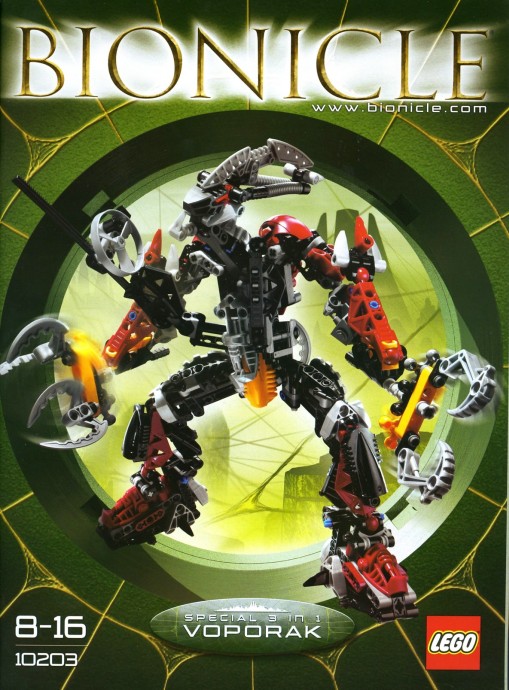 Конструктор LEGO (ЛЕГО) Bionicle 10203 Voporak