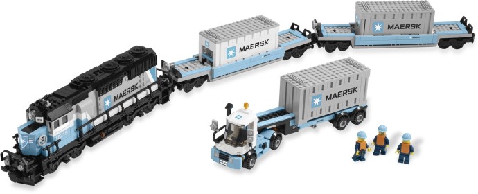 Конструктор LEGO (ЛЕГО) Creator Expert 10219 Maersk Train