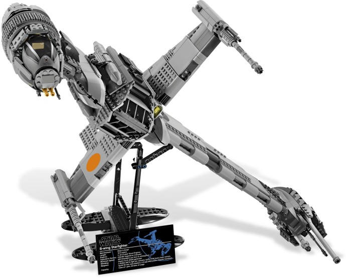 Конструктор LEGO (ЛЕГО) Star Wars 10227 B-Wing Starfighter
