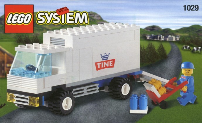 Конструктор LEGO (ЛЕГО) Town 1029 Milk Delivery Truck