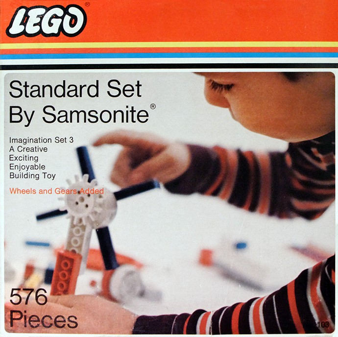 Конструктор LEGO (ЛЕГО) Samsonite 103 Imagination Set 3