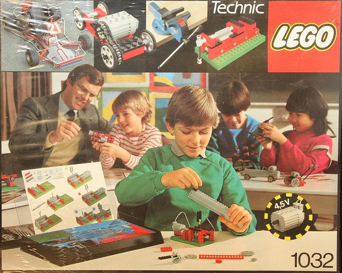 Конструктор LEGO (ЛЕГО) Dacta 1032 Technic II Powered Machines Set