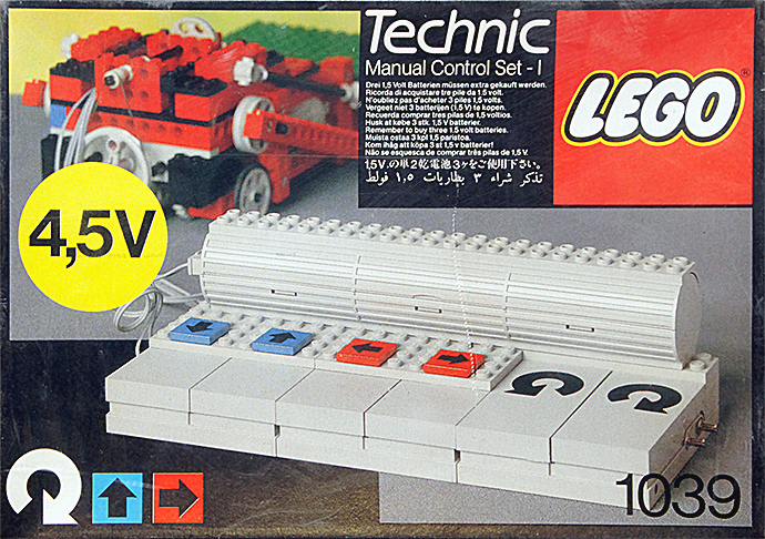 Конструктор LEGO (ЛЕГО) Dacta 1039 Manual Control Set 1