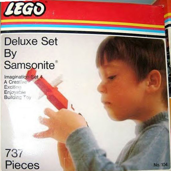 Конструктор LEGO (ЛЕГО) Samsonite 104 Imagination Set 4