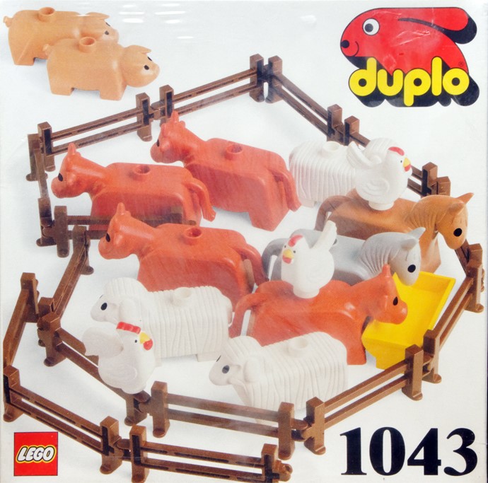 Конструктор LEGO (ЛЕГО) Dacta 1043 Farm Animals Set