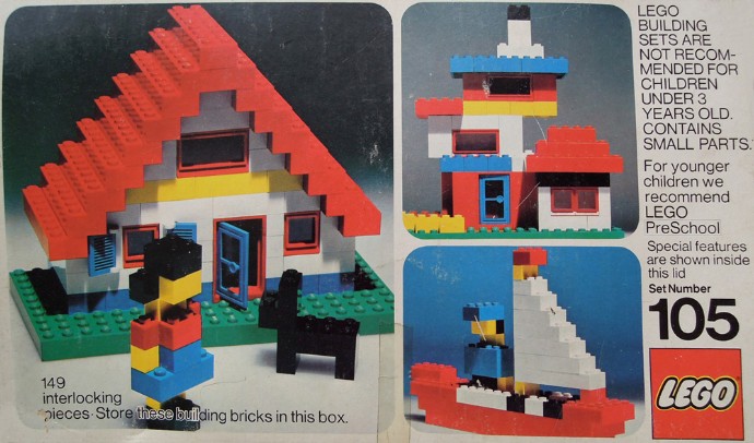 Конструктор LEGO (ЛЕГО) Universal Building Set 105 Building Set