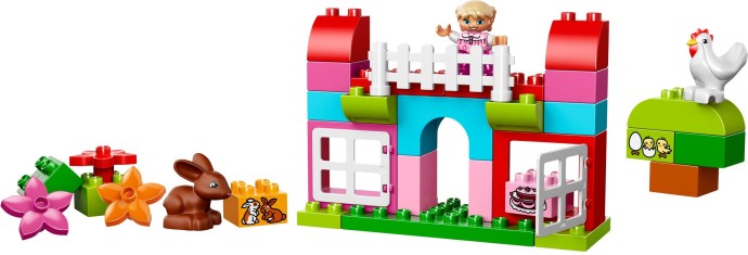 Конструктор LEGO (ЛЕГО) Duplo 10571 All-in-One-Pink-Box-of-Fun