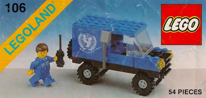 Конструктор LEGO (ЛЕГО) Town 106 UNICEF Van