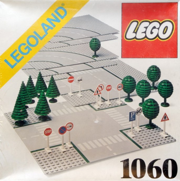 Конструктор LEGO (ЛЕГО) Dacta 1060 Road Plates and Signs