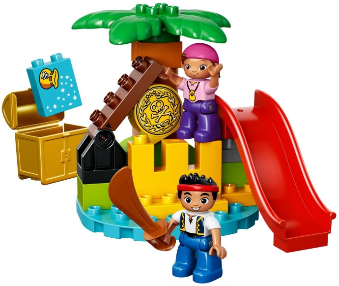 Конструктор LEGO (ЛЕГО) Duplo 10604 Jake and the Never Land Pirates Treasure Island