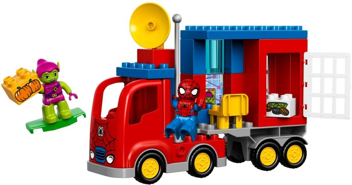 Конструктор LEGO (ЛЕГО) Duplo 10608 Spider-Man Spider Truck Adventure