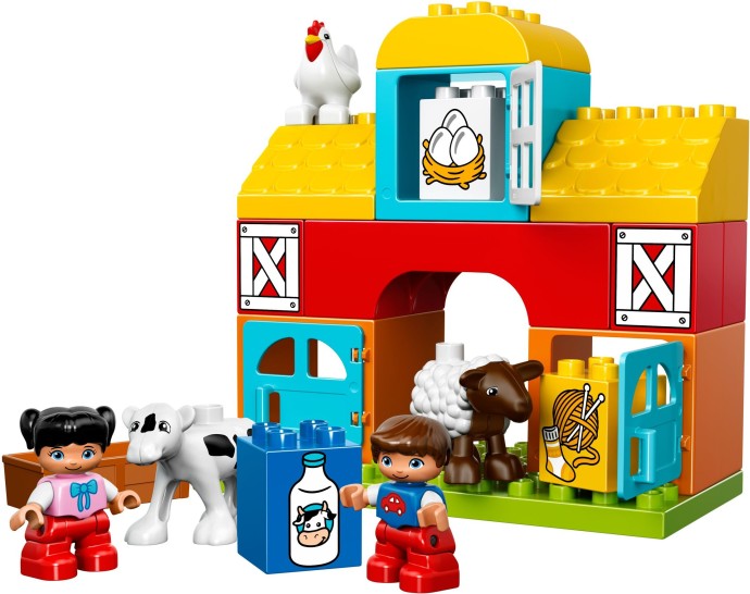 Конструктор LEGO (ЛЕГО) Duplo 10617 My First Farm