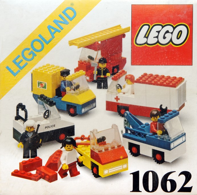 Конструктор LEGO (ЛЕГО) Dacta 1062 {Town Vehicles}