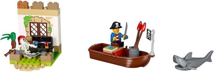 Конструктор LEGO (ЛЕГО) Juniors 10679 Pirate Treasure Hunt