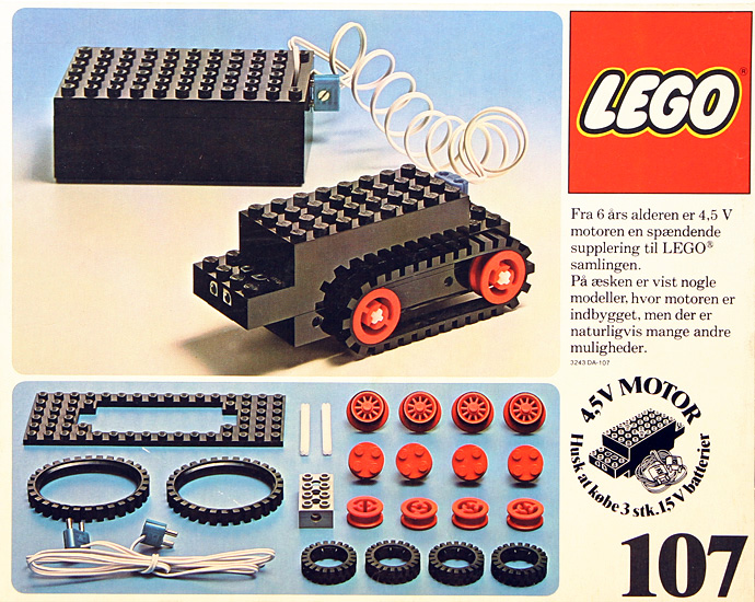 Конструктор LEGO (ЛЕГО) Basic 107 Universal Motor