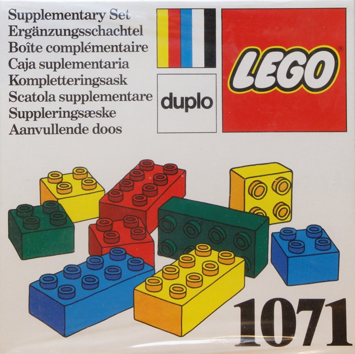 Конструктор LEGO (ЛЕГО) Dacta 1071 Bricks 2 x 2 and 2 x 4
