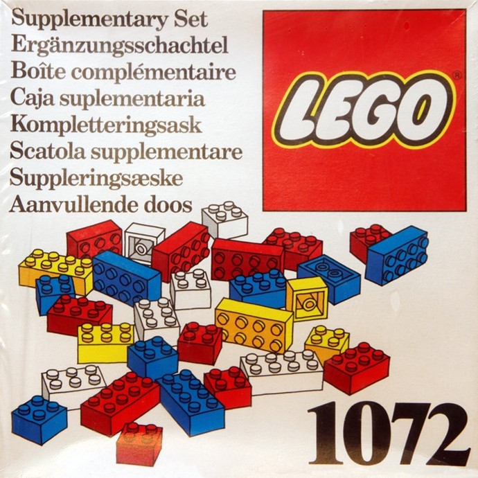 Конструктор LEGO (ЛЕГО) Dacta 1072 Supplementary LEGO Set