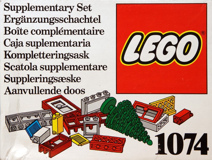 Конструктор LEGO (ЛЕГО) Dacta 1074 House Accessories