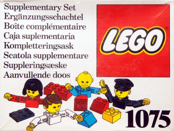 Конструктор LEGO (ЛЕГО) Dacta 1075 LEGO People Supplementary Set